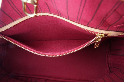 [EXCELLENT] LOUIS VUITTON Monogram Neverfull PM Tote Bag Brown AR1170 w/ Box