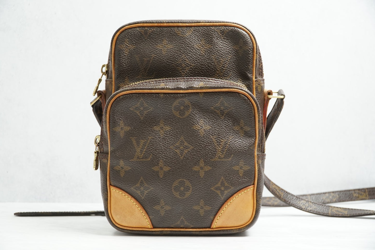 [AB] Louis Vuitton Amazon Monogram Shoulder Crossbody Bag M45236 Vintage JAPAN