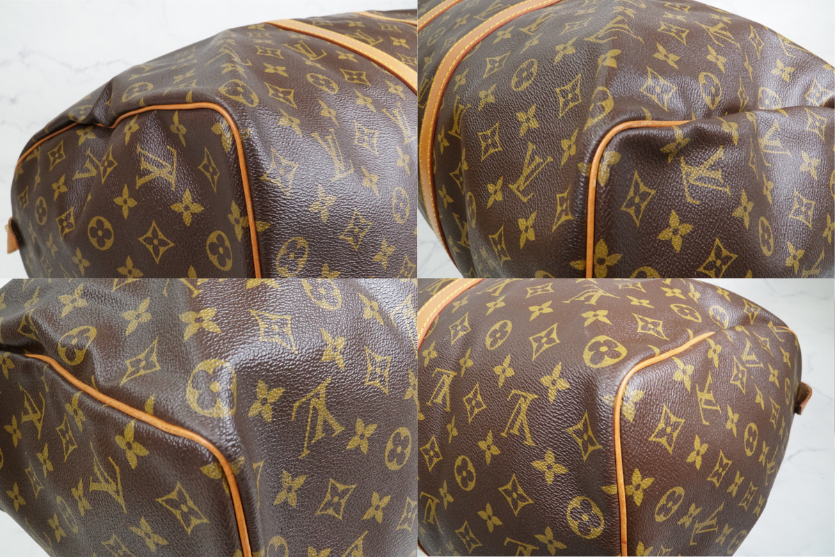 [Good] Louis Vuitton Monogram Keepall 50 Travel Boston Bag M41426 France VI882