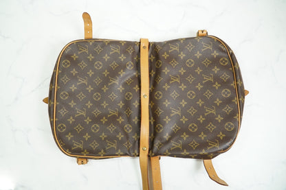 [Good] Louis Vuitton Monogram Saumur 30 Shoulder Bag M42256 Crossbody Vintage