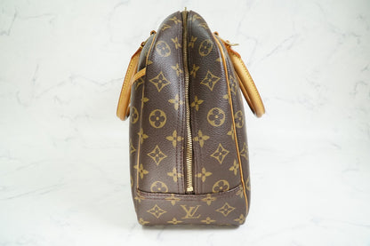 [Rank AB] Louis Vuitton Deauville M47270 Monogram Canvas Handbag Vintage Auth