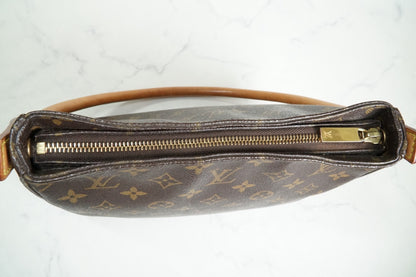 [Excellent] Louis Vuitton Monogram Looping MM Shoulder Bag M51146 Canvas Vintage