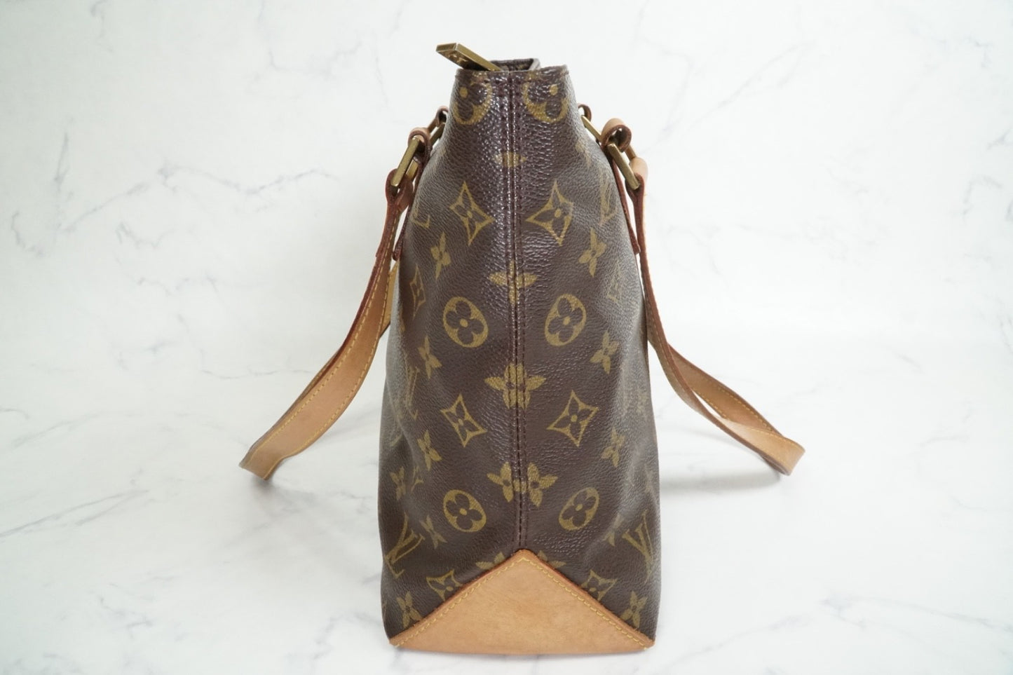 [Good Vintage] Louis Vuitton Monogram Cabas Piano Tote Shoulder Bag M51148 Purse
