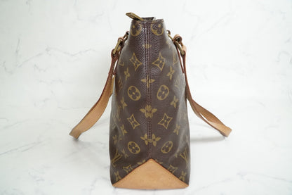 [Good Vintage] Louis Vuitton Monogram Cabas Piano Tote Shoulder Bag M51148 Purse