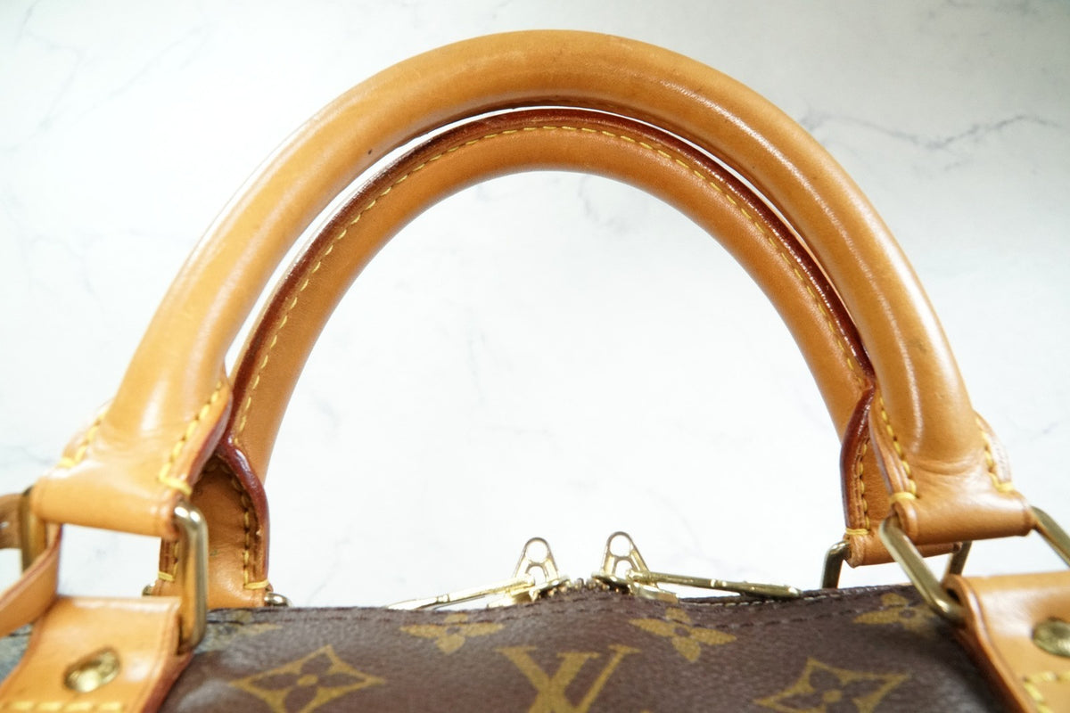 [Rank AB] Louis Vuitton Monogram Keepall 60 Travel Boston Bag M41422 Authentic
