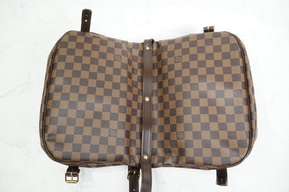 [EXC+ / AB] Louis Vuitton Damier Ebene Saumur 30 Special Order Shoulder Bag Rare
