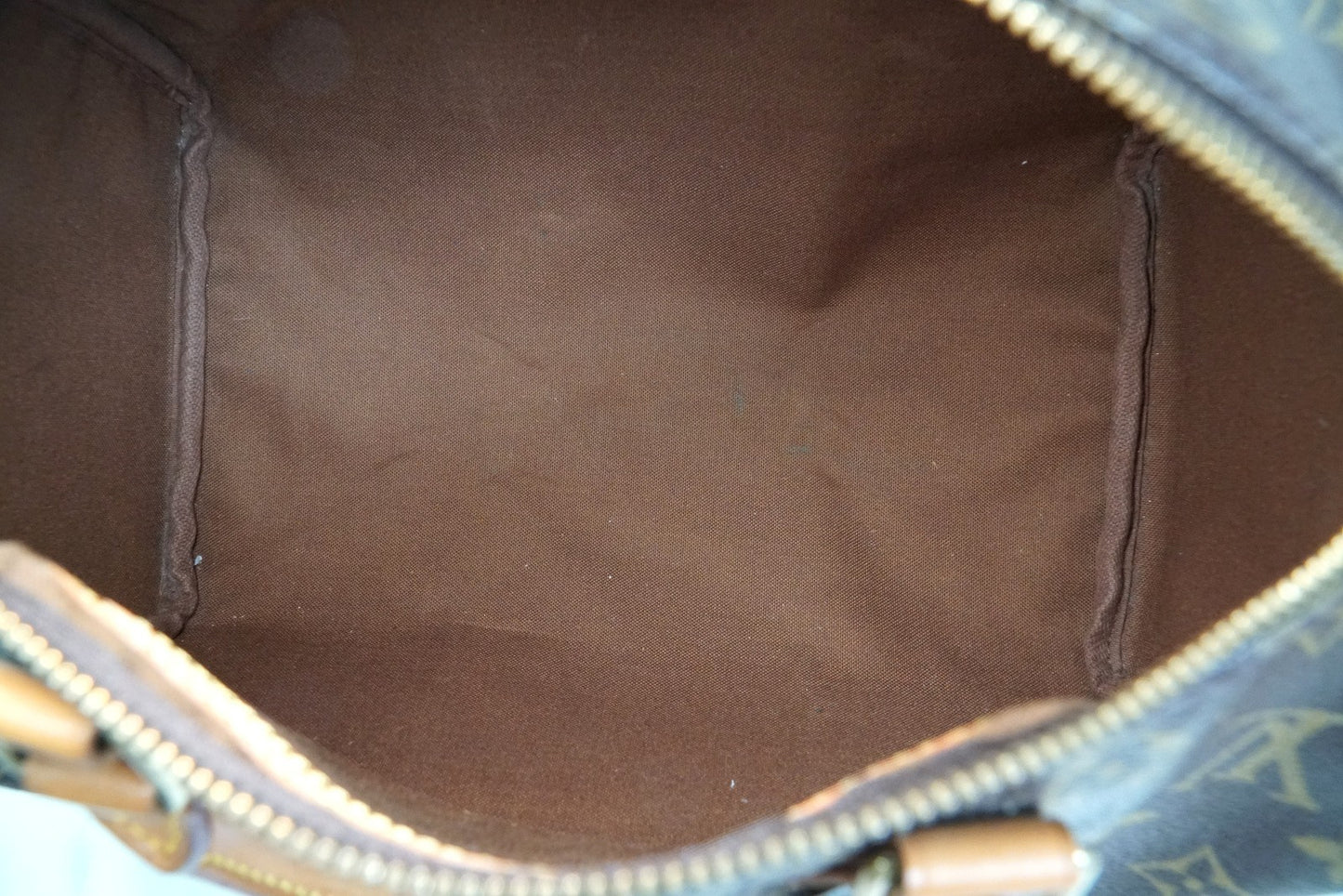 [AB] Louis Vuitton Speedy 30 Monogram Canvas Handbag Brown Purse M41108 Auth