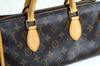 [Very Good] LOUIS VUITTON Monogram Popincourt Hand Bag M40009 Vintage Authentic