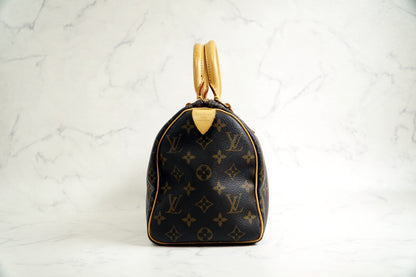 [AB] LOUIS VUITTON Monogram Speedy 25 Handbag Brown M41109 Vintage Authentic